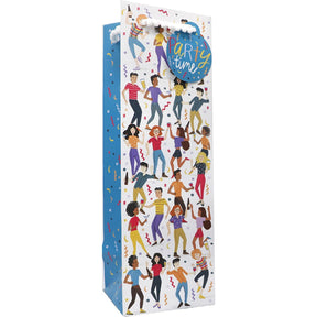Dance Party - Wine Bag - 4-1/2 x 4-1/2 x 14"