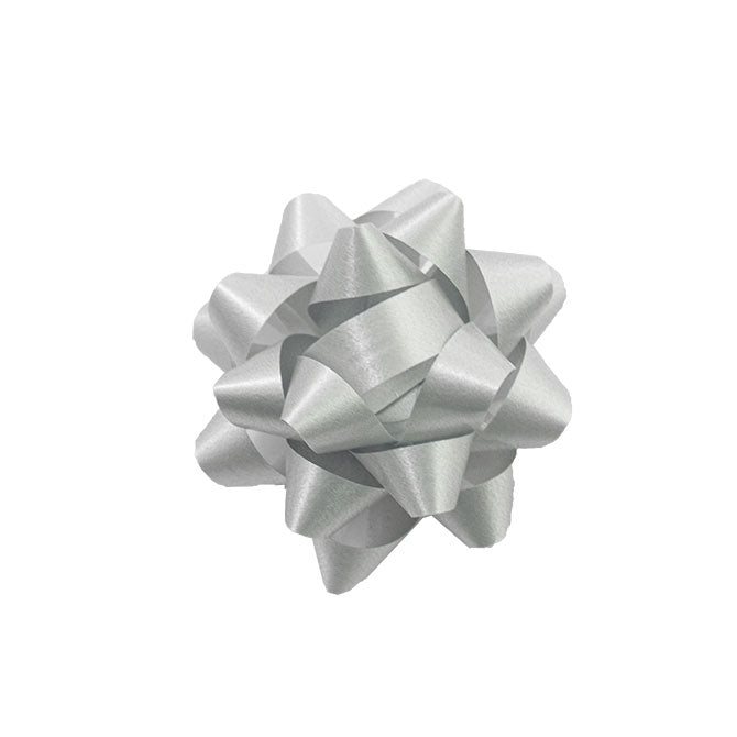 Silver Mini Star Bow