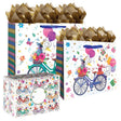 Birthday Bicycles Gift Bags, Wrapping Paper, & Mailers