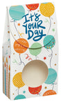 Birthday Celebration - Window Candy Box - 3-1/2 x 1-3/4 x 6-1/2"