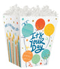 Birthday Celebration - Sweet Treat Boxes - 4 x 4 x 4-1/2"
