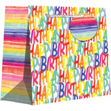Rainbow Birthday - Gift Bag - 17-1/2 x 7 x 14"