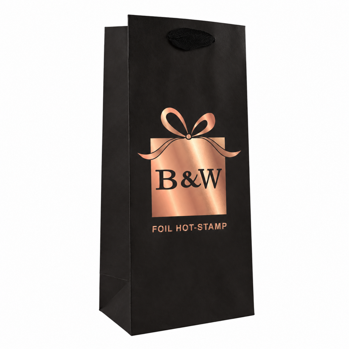5.5 x 3.25 x 13" / 1 Color Foil Hot-Stamp / Case/100