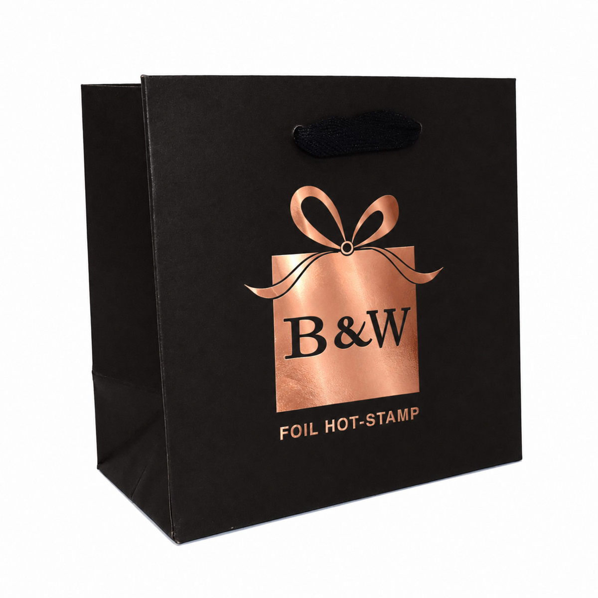 6.5 x 3.5 x 6.5" / 1 Color Foil Hot-Stamp / Case/100