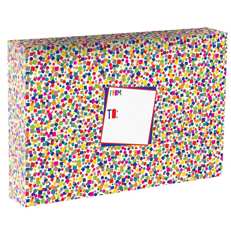 Party Popper White - Theme Mailing Box - 18 x 3 x 12"