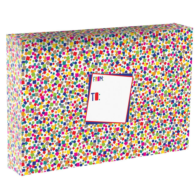 Party Popper White - Theme Mailing Box - 18 x 3 x 12"