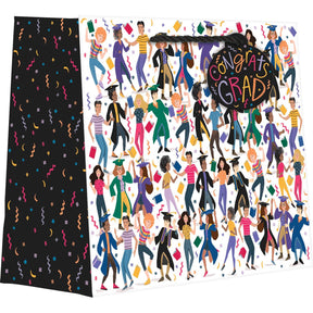 Graduation Party - Gift Bag - 12-1/2 x 5 x 10"