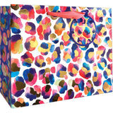 Painted Leopard - Gift Bag - 12-1/2 x 5 x 10"
