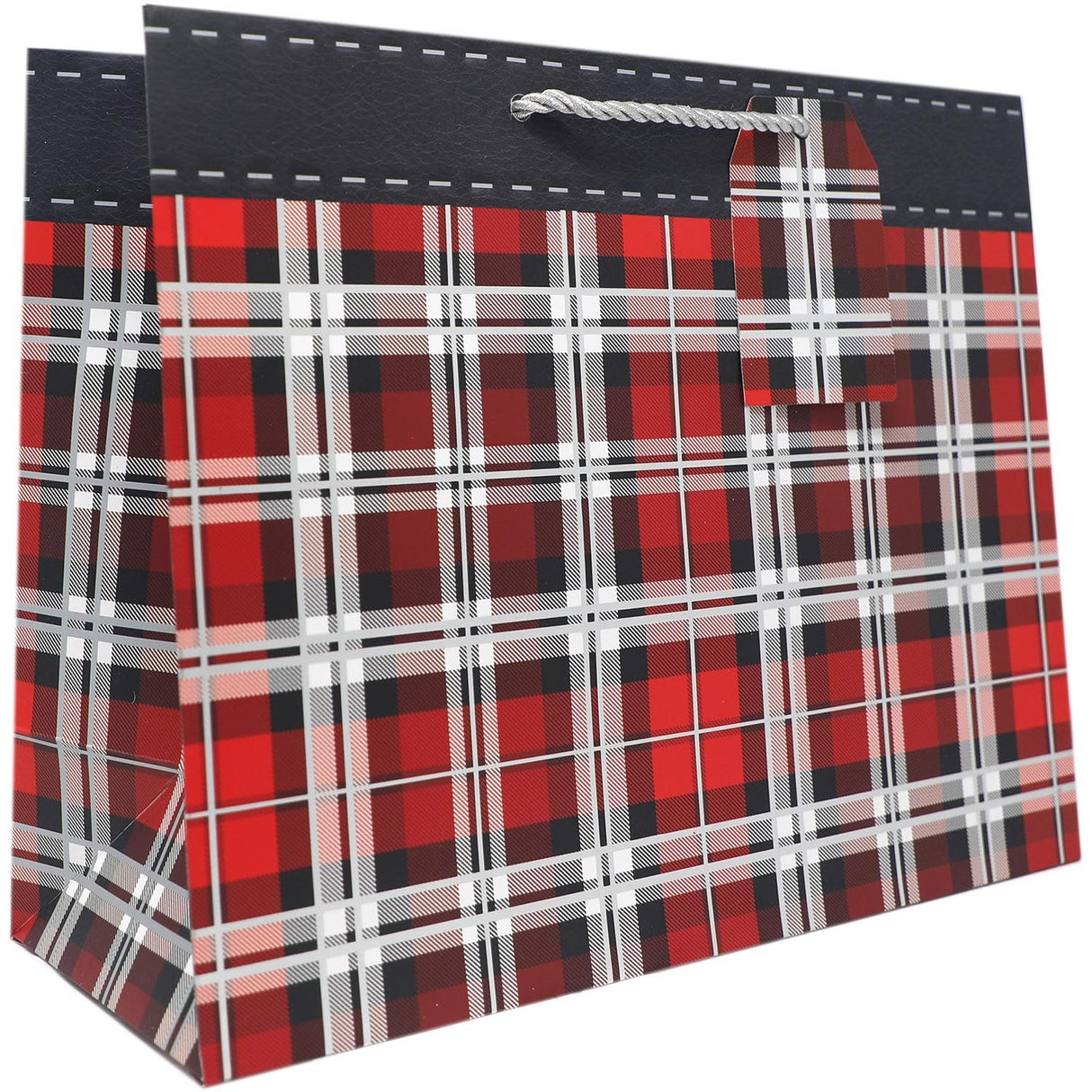 Authentic Plaid - Gift Bag - 12-1/2 x 5 x 10"