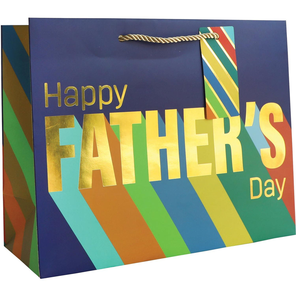 Happy Father's Day - Gift Bag - 12-1/2 x 5 x 10"