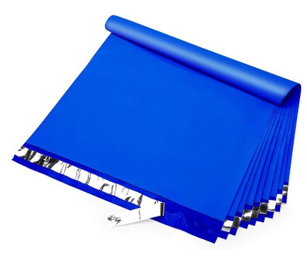 Blue Poly Mailers Size 6x9 Shipping Bags