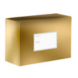Metallic Gold - Theme Mailing Box - 12 x 6 x 9"