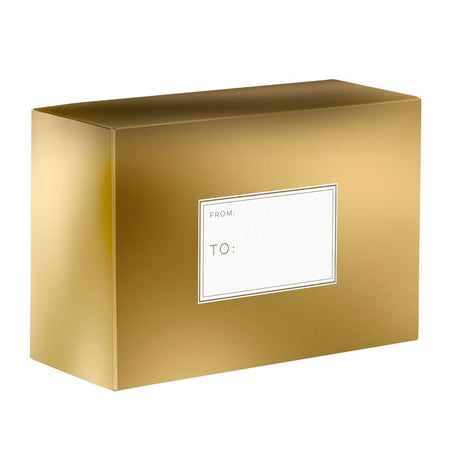 Metallic Gold - Theme Mailing Box - 12 x 6 x 9"