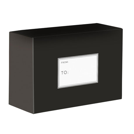Black - Theme Mailing Box - 12 x 6 x 9"