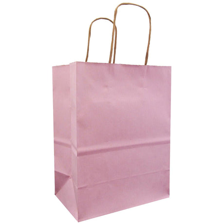 Pastel Pink - Gift Bag - 8 x 4-3/4 x 10-1/2"