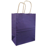 Purple - Gift Bag - 8 x 4-3/4 x 10-1/2"