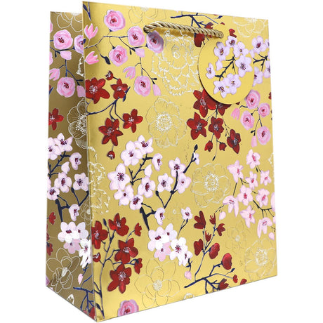 Drifting Blossoms - Gift Bag - 8 x 4 x 10"