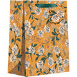 Retro Floral Orange - Gift Bag - 8 x 4 x 10"