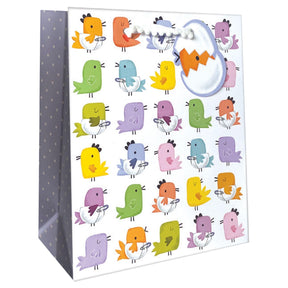 Baby Chicks - Gift Bag - 8 x 4 x 10"