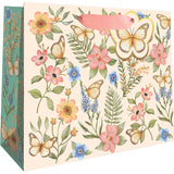Butterfly Floral - Gift Bag - 10 x 4 x 8"