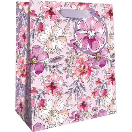 Fabulous Floral - Gift Bag - 8 x 4 x 10"