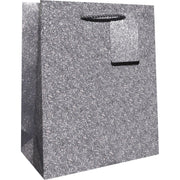 Silver Sparkle - Gift Bag - 8 x 4 x 10"