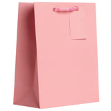 Matte Pastel Pink - Gift Bag w/Tag - 8 x 4 x 10"