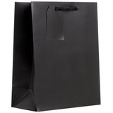 Matte Black - Gift Bag w/Tag - 8 x 4 x 10"