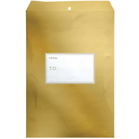 Metallic Gold - Theme Mailing Envelope - 9 x 1/2 x 12"