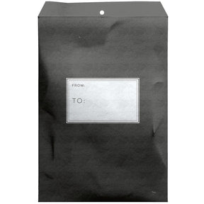 Black - Theme Mailing Envelope - 9 x 1/2 x 12"
