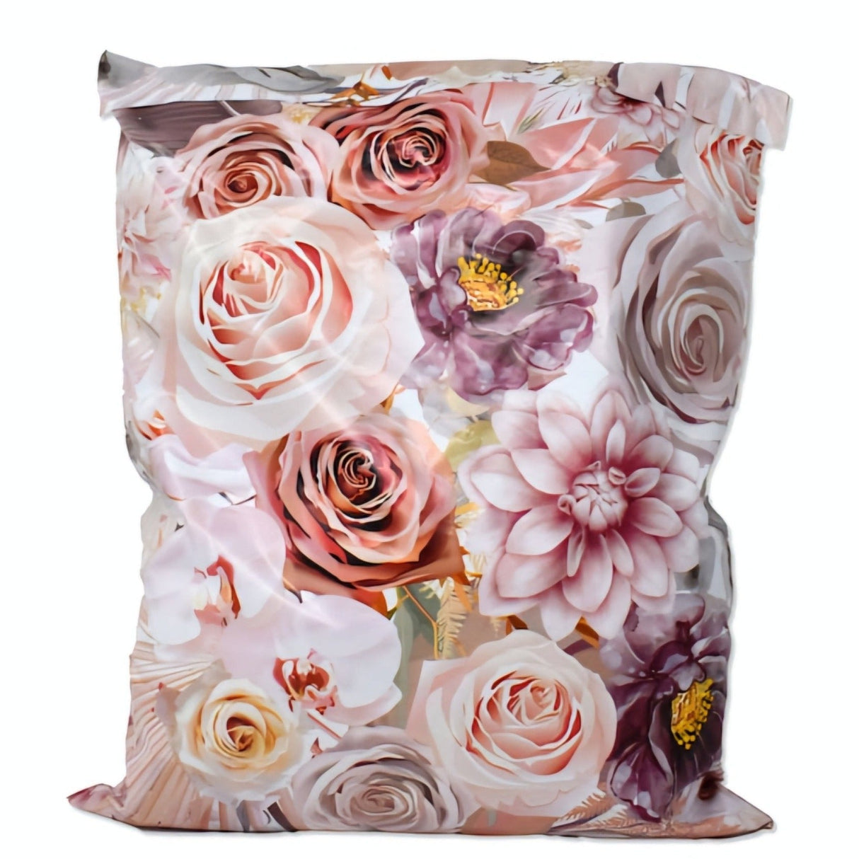 Boho Flowers & Roses Poly Mailers Size 10x13 Shipping Bags