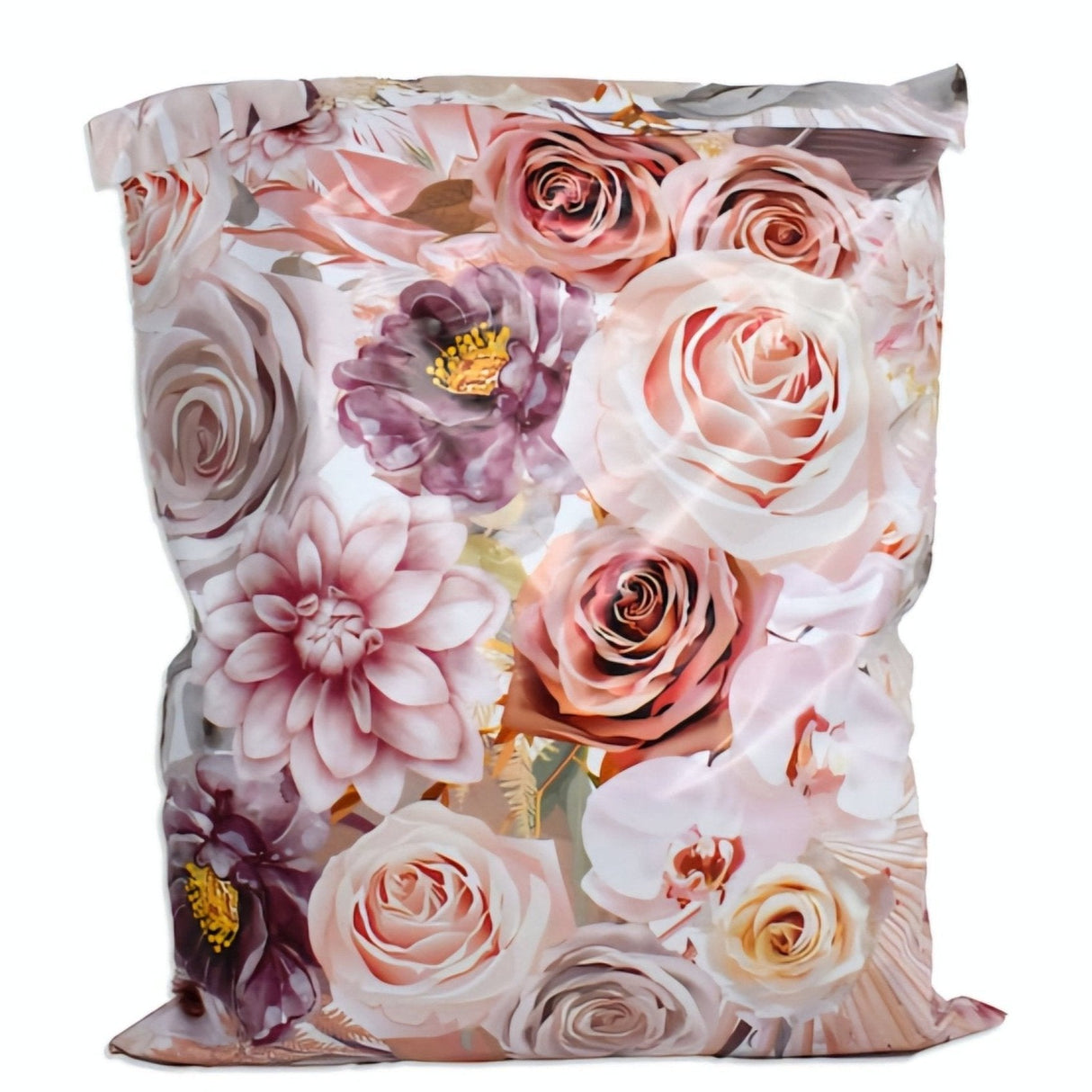 Boho Flowers & Roses Poly Mailers Size 10x13 Shipping Bags