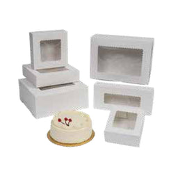 White Window Donut Boxes