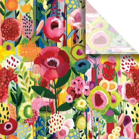 Floral Collage - Gift Tissue - 20 x 30"