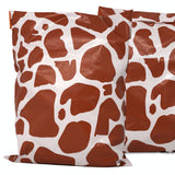 Brown Cow Print Poly Mailers Size 10x13 Shipping Bags