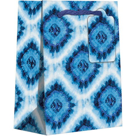 Shibori - Gift Bag - 6 x 3 x 7-1/2"