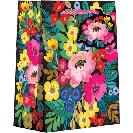 Floral Burst - Gift Bag - 6 x 3 x 7-1/2"