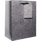 Silver Sparkle - Gift Bag - 6 x 3 x 7-1/2"
