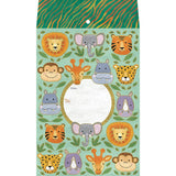 Jungle Animals - Theme Mailing Envelope - 6 x 1/2 x 9-1/2"