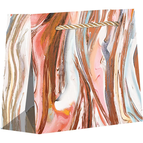 Marbleized Copper - Gift Bag - 5 x 2 x 4"