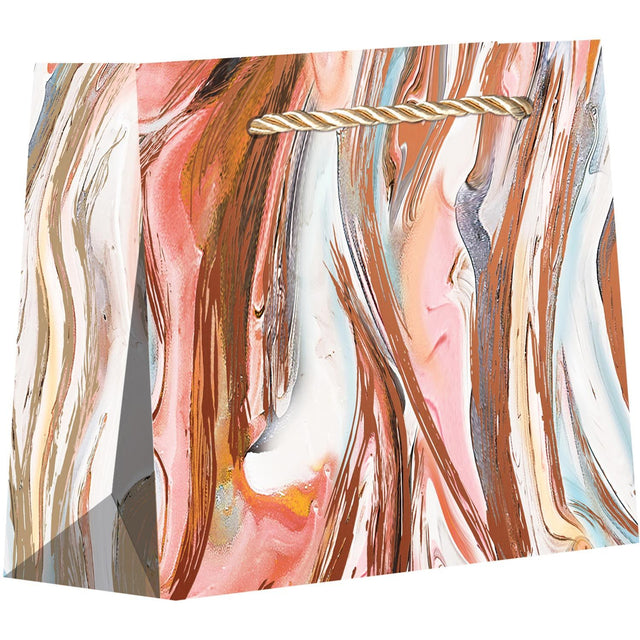Marbleized Copper - Gift Bag - 5 x 2 x 4"
