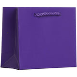 Matte Purple - Gift Bag w/Tag - 5 x 2 x 4"