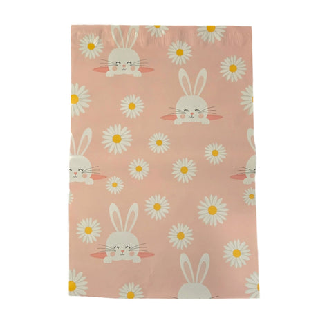 Bunny Easter Poly Mailers Size 10x13 Colorful Shipping Bags