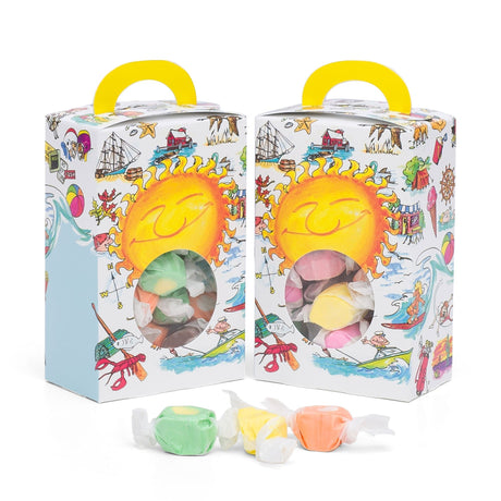 Fun In The Sun Window - Tote Box - (1/2 lb) 3-1/2 x 2-1/16 x 5-3/8"