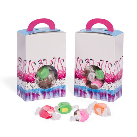 Flamingo - with Window - Tote Box - (1/2 lb) 3-1/2 x 2-1/16 x 5-3/8"