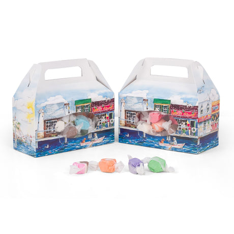 Waterfront Village Window - Tote Box - 6-3/8 x 3 x 3-1/2"
