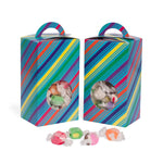 Stripes Window - Tote Box - (1 lb) 3-7/8 x 3 x 6-13/16"