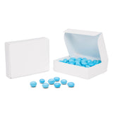 White - Die Cut Candy Box - (1/4 lb) 4-9/16 x 3-9/16 x 1-1/4"