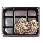 Brown-1071TBR1 - Die Cut Box Candy Tray - (1/4 lb) 4-3/8 x 3-/2 x 7/8" (1 Cavity)