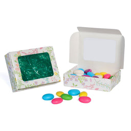 Garden Window - Die Cut Candy Box - (1/4 lb) 4-9/16 x 3-9/16 x 1-1/4"